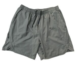 Reebok gray vented athletic shorts xl